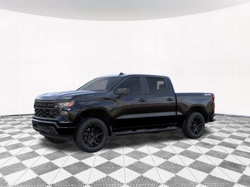New 2026 Chevrolet Silverado 1500 Custom w/ Turbomax Blackout Package AWD/4WD image 5
