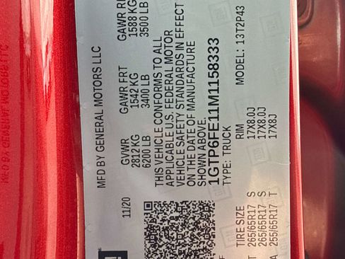 Used 2021 GMC Canyon AT4 w/ Driver Alert Package image 29