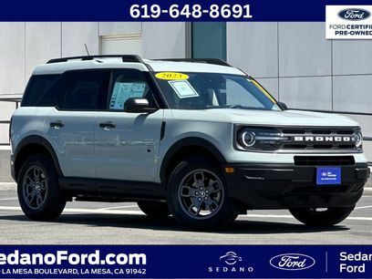 Certified 2023 Ford Bronco Sport Big Bend
