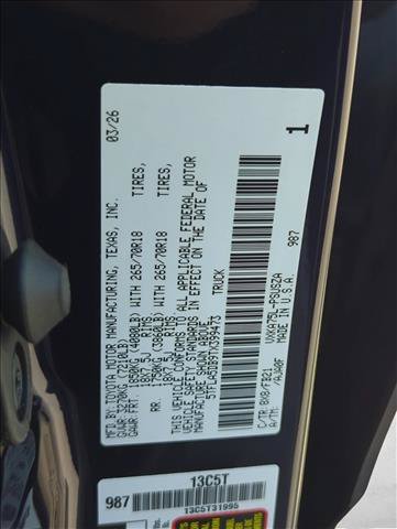 Certified 2026 Toyota Tundra SR5 w/ SR5 Convenience Package AWD/4WD image 26
