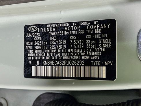 Used 2024 Hyundai Kona Limited AWD/4WD image 33