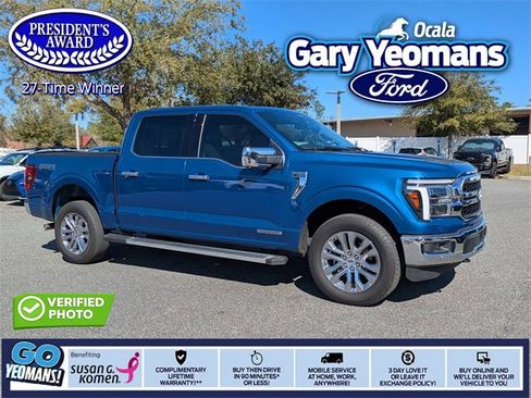 Certified 2025 Ford F150 Lariat w/ Equipment Group 502A High image 1