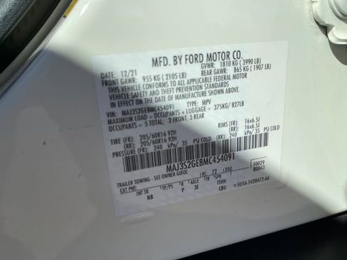Used 2021 Ford EcoSport SE FWD image 27