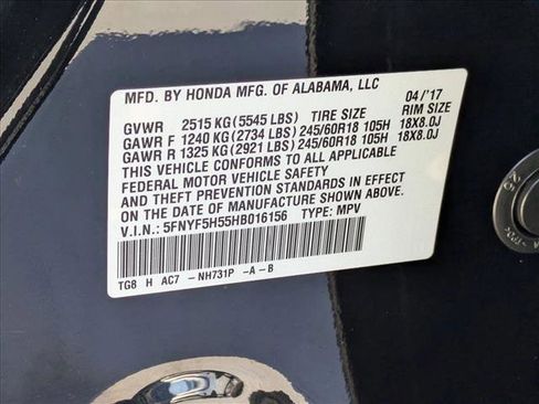 Used 2017 Honda Pilot EX-L image 26