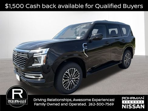 New 2025 Nissan Armada SL w/ Captain's Chari Seat Package image 1