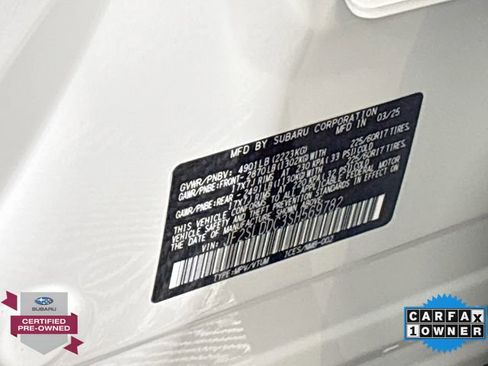 Certified 2025 Subaru Forester Premium image 33