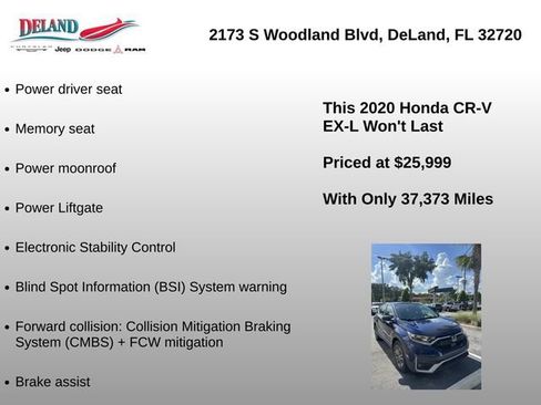 Used 2020 Honda CR-V EX-L image 11