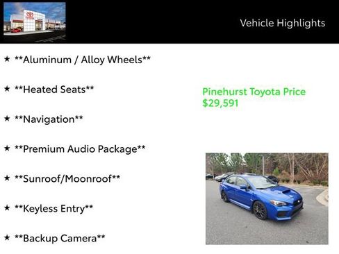 Used 2019 Subaru WRX STI Limited image 13