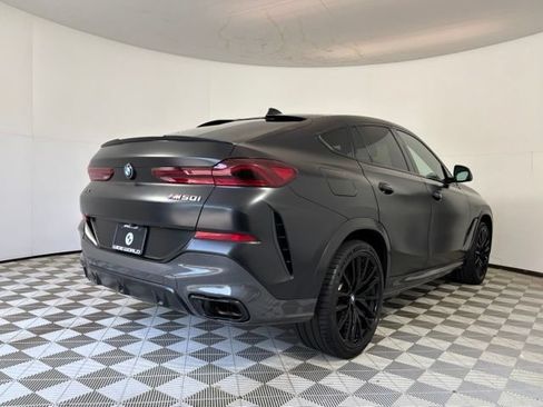 Used 2021 BMW X6 M50i w/ Executive Package AWD/4WD image 7