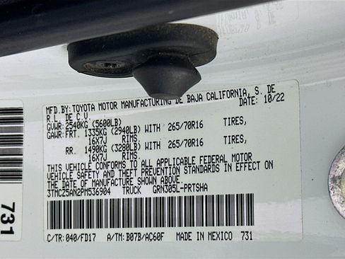 Used 2023 Toyota Tacoma TRD Off-Road image 12