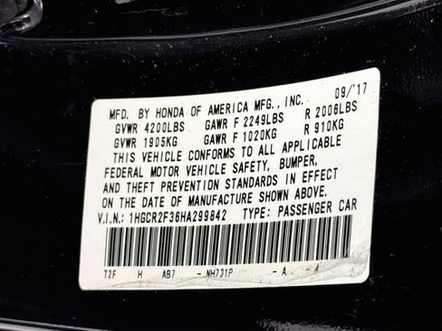 Certified 2017 Honda Accord LX image 29