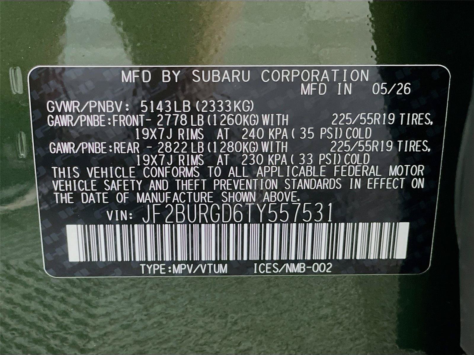 New 2026 Subaru Outback Limited XT AWD/4WD image 26