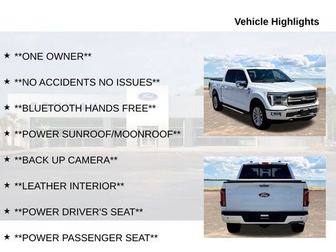 Used 2024 Ford F150 Lariat w/ Tow/Haul Package AWD/4WD image 6