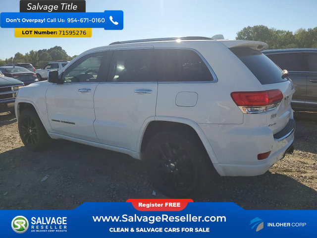 Used 2017 Jeep Grand Cherokee Overland AWD/4WD image 3