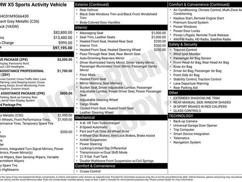 Used 2021 BMW X5 M50i w/ Executive Package image 12