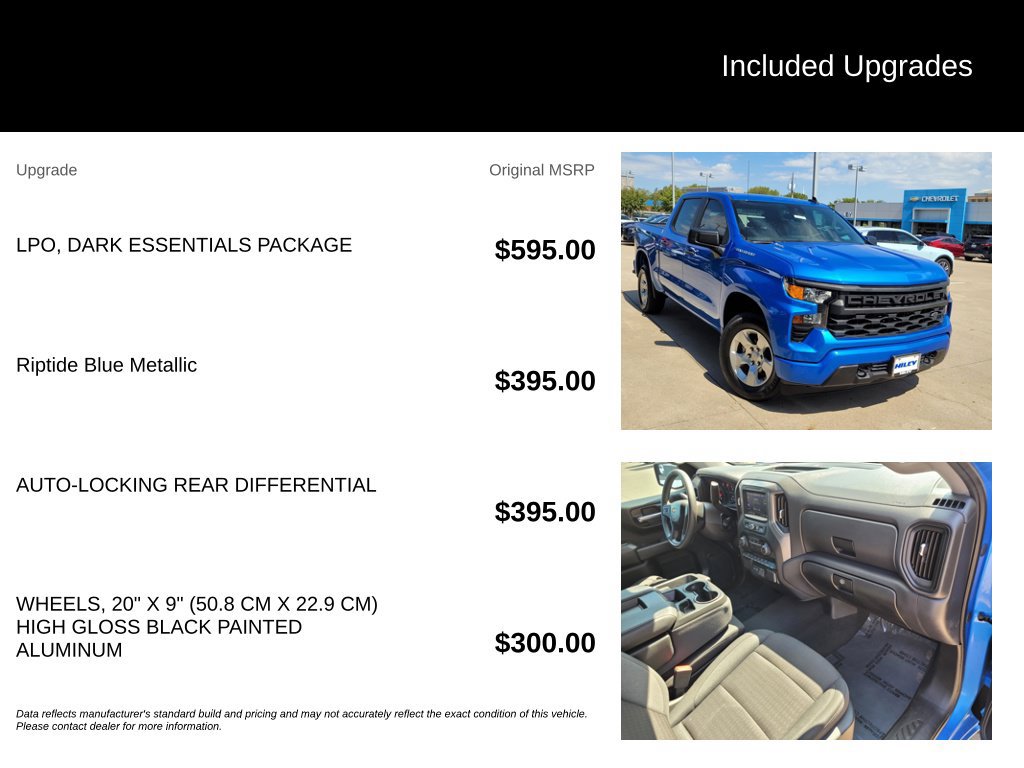 Used 2025 Chevrolet Silverado 1500 Custom RWD image 5