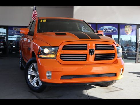 Used 2015 RAM 1500 Sport w/ Ignition Orange Sport Package image 1