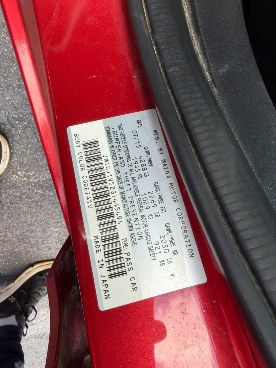 Used 2016 MAZDA MAZDA6 Touring FWD image 20