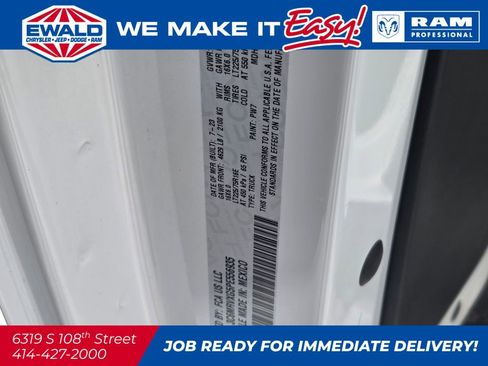 New 2023 RAM ProMaster 3500 w/ Premium Appearance Group image 26