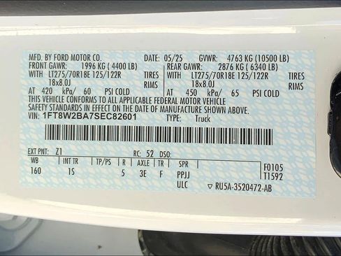 Used 2025 Ford F250 XL w/ STX Appearance Package image 37