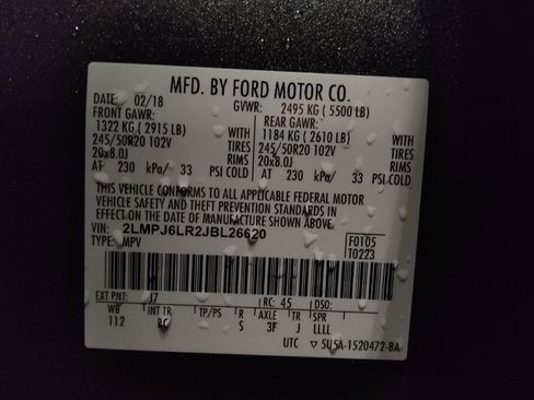 Used 2018 Lincoln MKX Reserve w/ Lincoln MKX Climate Package image 33