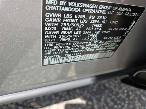 Used 2023 Volkswagen Atlas Cross Sport SE w/ Panoramic Sunroof Package AWD/4WD image 36