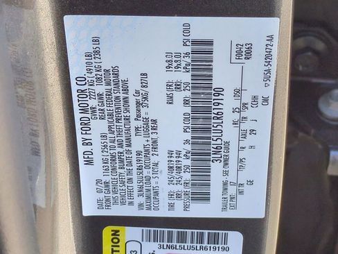 Used 2020 Lincoln MKZ Reserve w/ Elements Package image 42