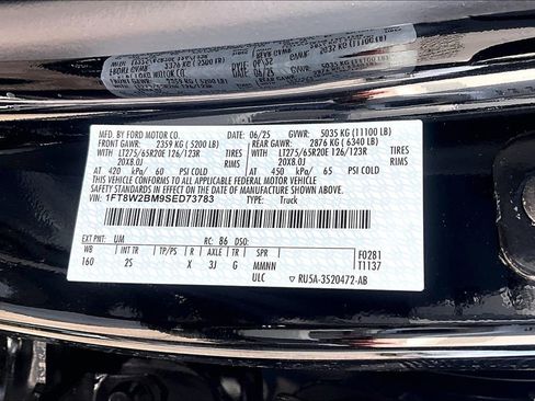 New 2025 Ford F250 XLT w/ Black Appearance Package image 11