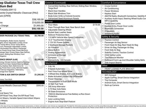 New 2025 Jeep Gladiator Sport image 33