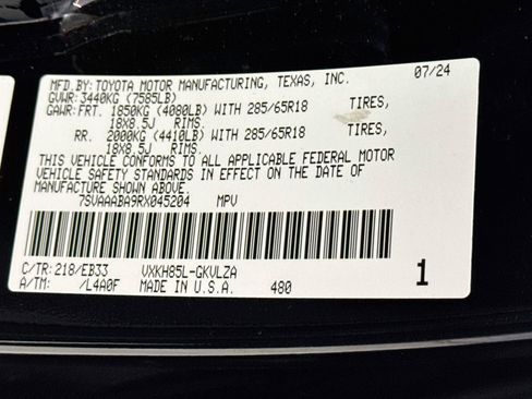 Certified 2024 Toyota Sequoia TRD Pro AWD/4WD image 35