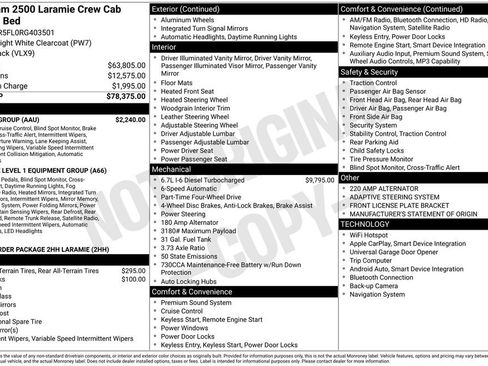 Used 2024 RAM 2500 Laramie w/ Safety Group AWD/4WD image 6