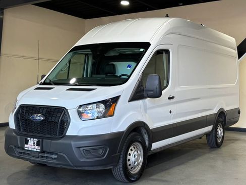 Used 2022 Ford Transit 350 148 High Roof Extended AWD w/ Load Area Protection Package image 1
