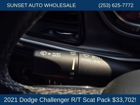 Used 2021 Dodge Challenger R/T Scat Pack w/ Dynamics Package RWD image 35