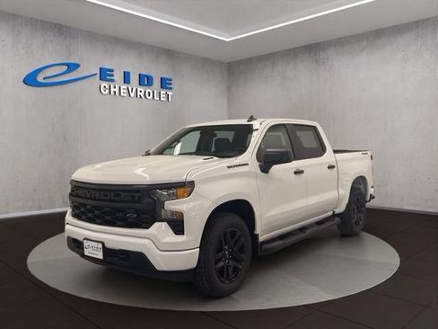New 2026 Chevrolet Silverado 1500 Custom w/ Turbomax Blackout Package AWD/4WD image 4