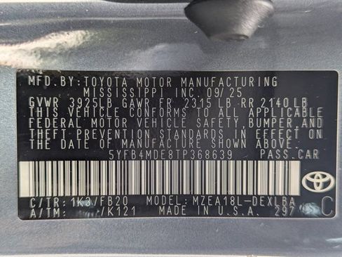 Used 2026 Toyota Corolla LE FWD image 27