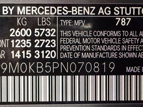 Certified 2023 Mercedes-Benz EQB 300 4MATIC w/ Pinnacle Package image 37