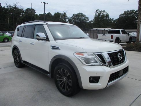 Used 2017 Nissan Armada Platinum w/ Captain Seat Package RWD image 27