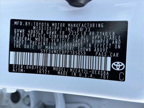 Used 2023 Toyota Corolla SE w/ Carpet Mat Package (TMS) FWD image 25