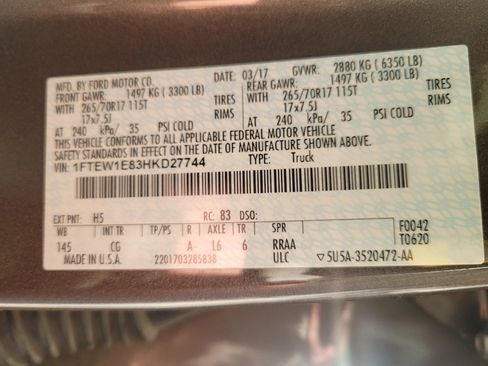 Used 2017 Ford F150 XL AWD/4WD image 33