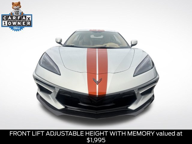 Used 2021 Chevrolet Corvette Stingray Premium Cpe w/ Engine Appearance Package RWD image 3