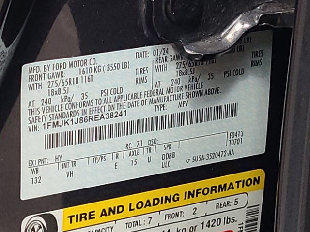 Used 2024 Ford Expedition Max XLT AWD/4WD image 36