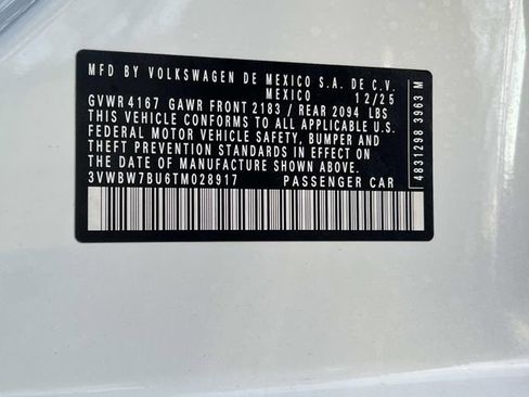 New 2026 Volkswagen Jetta Sport FWD image 25