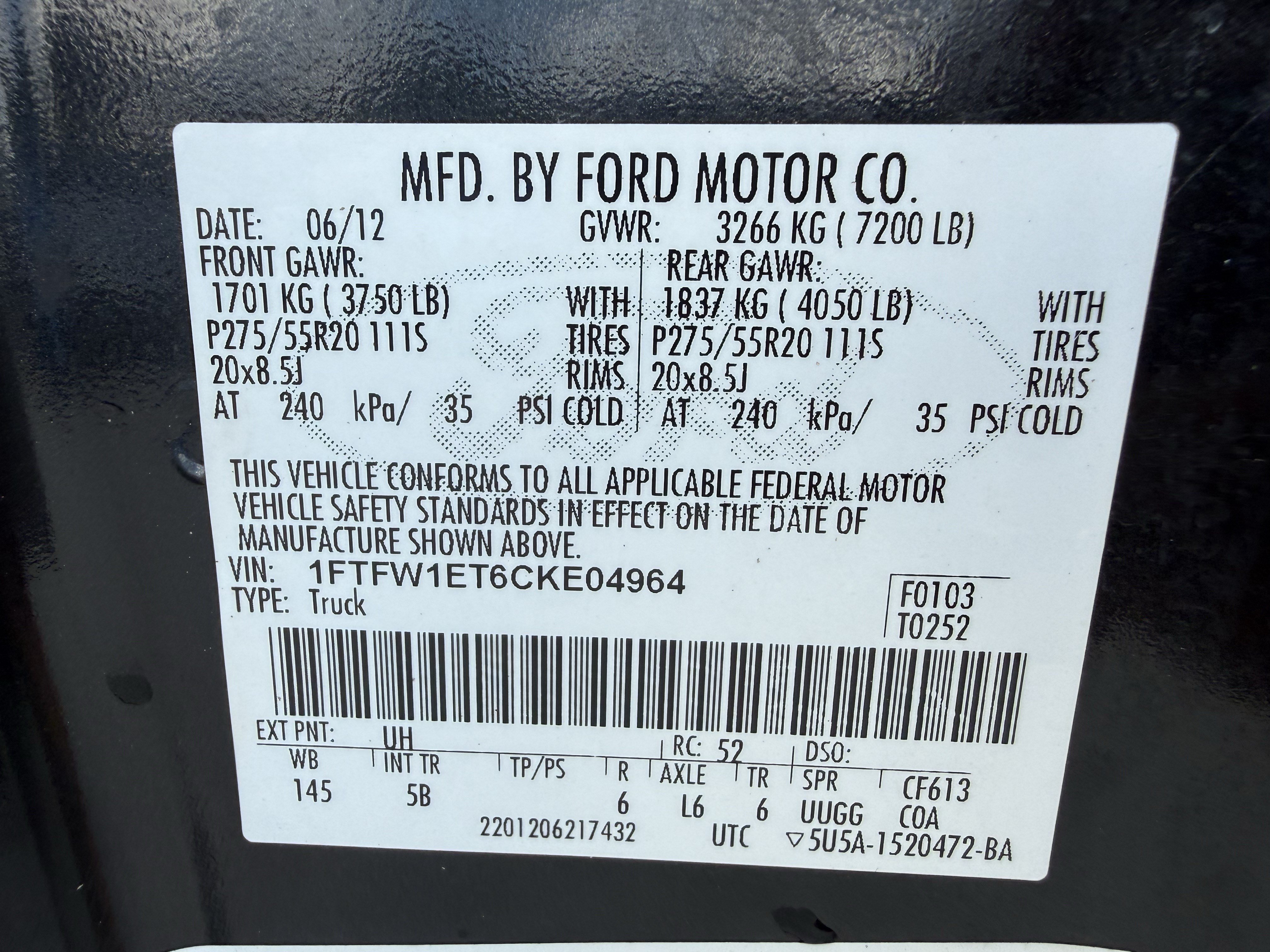 Used 2012 Ford F150 FX4 w/ FX Luxury Pkg AWD/4WD image 33