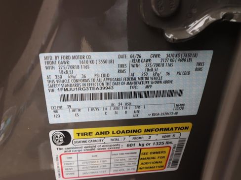 New 2026 Ford Expedition Tremor AWD/4WD image 24