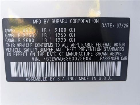 Used 2025 Subaru Legacy Premium image 17