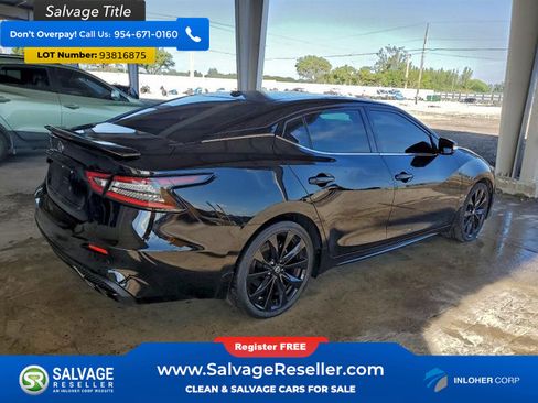 Used 2021 Nissan Maxima SR w/ Sport Mat Group FWD image 4