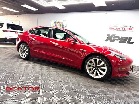 Used 2018 Tesla Model 3 Long Range AWD/4WD image 1