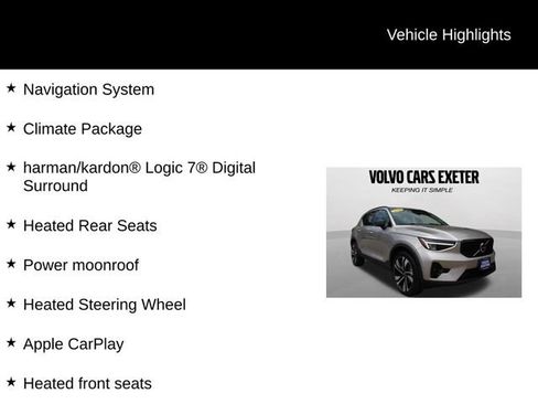 Certified 2023 Volvo XC40 B5 Ultimate w/ Climate Package AWD/4WD image 5