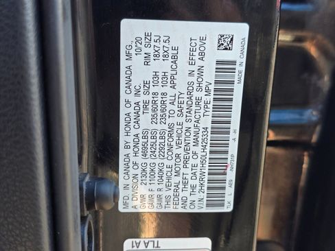 Certified 2020 Honda CR-V EX image 34