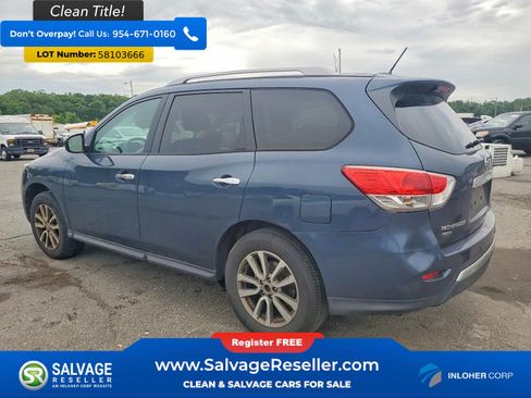 Used 2015 Nissan Pathfinder SV AWD/4WD image 3